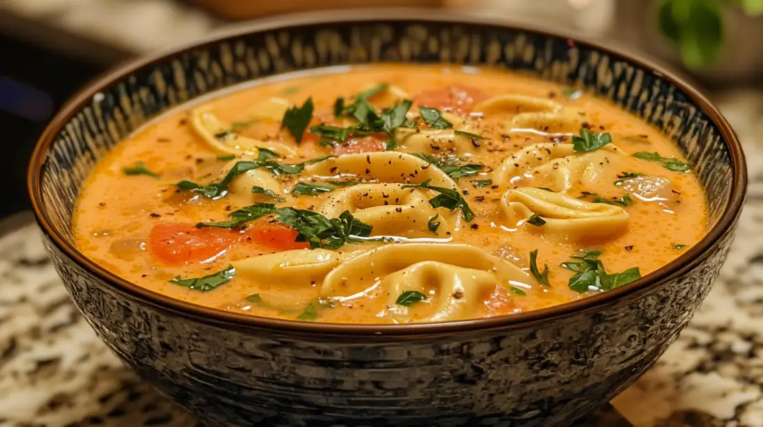 Creamy Tortellini Soup Magic: A Comforting Recipe You’ll Love"