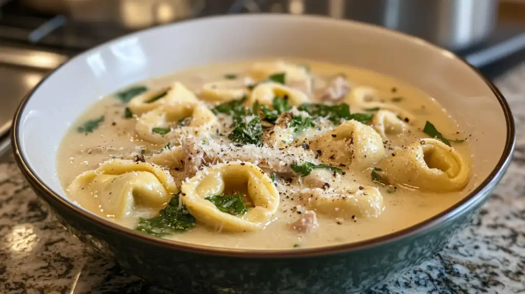 Creamy Tortellini Soup : A Comforting Recipe You’ll Love"