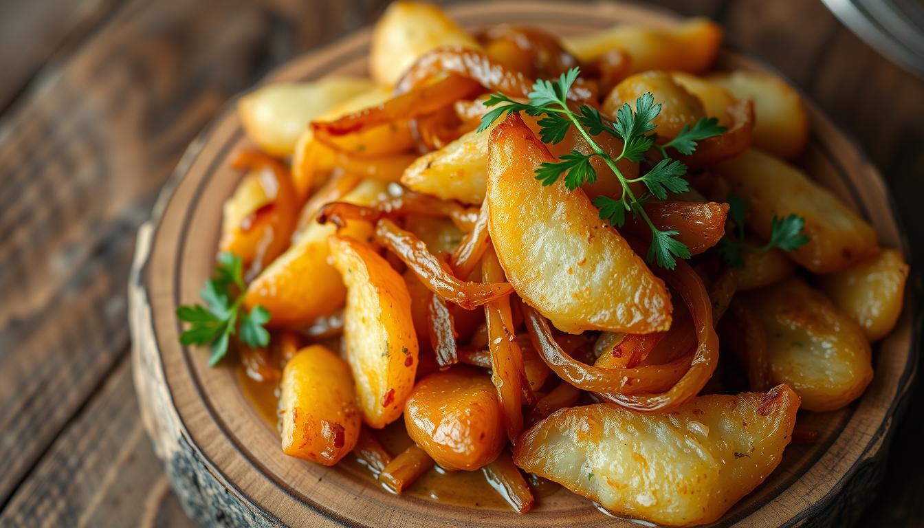 Fried Potatoes and Onions