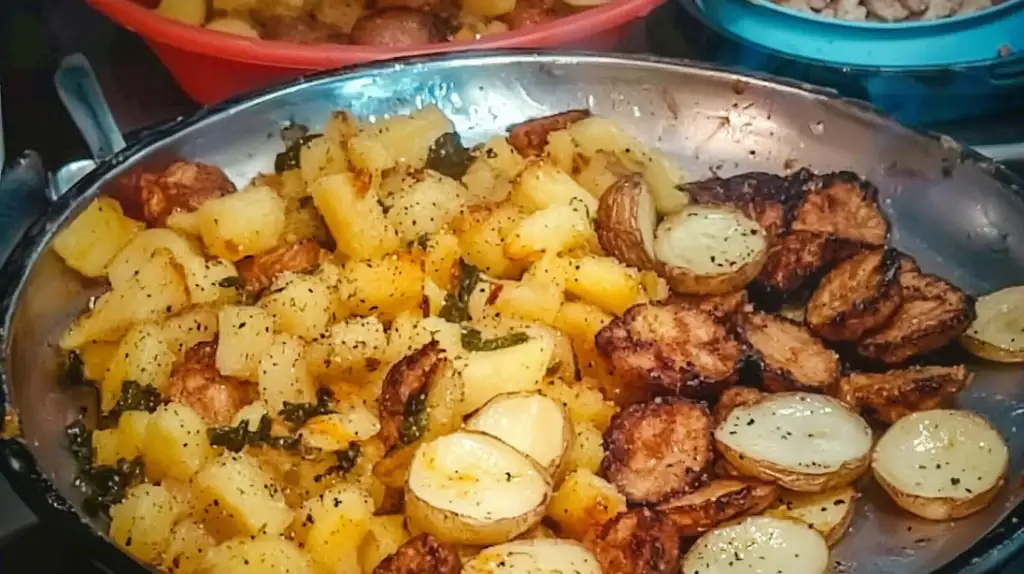 Fried Potatoes and Onions