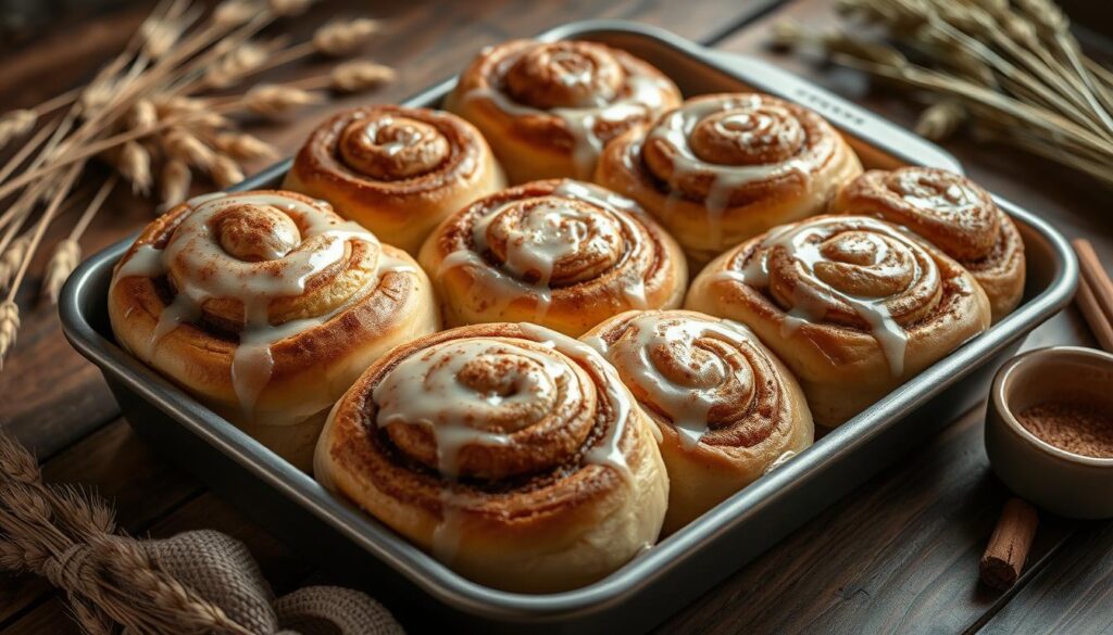 Homemade Sourdough Cinnamon Rolls