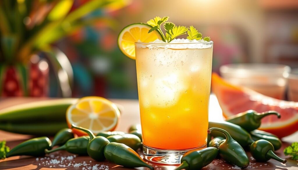 Skinny Spicy Margarita