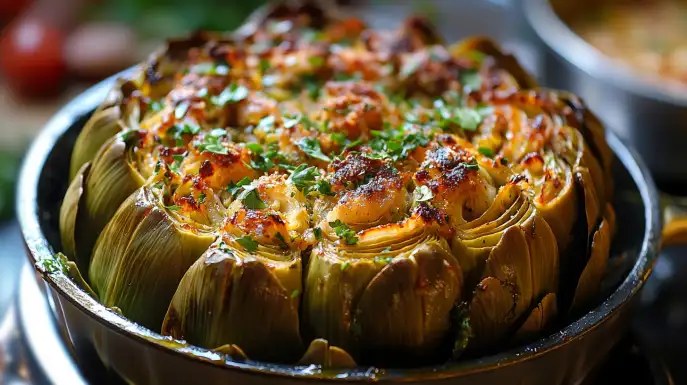 Stuffed Artichoke Recipe