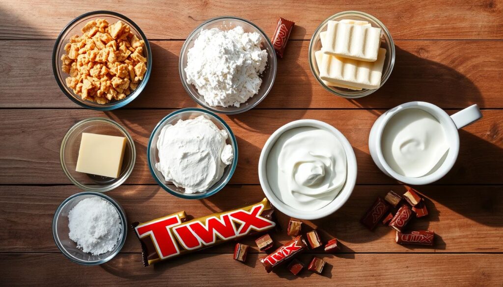 Twix Cheesecake Ingredients