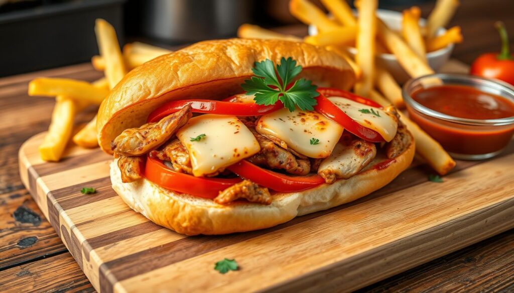 chicken cheesesteak