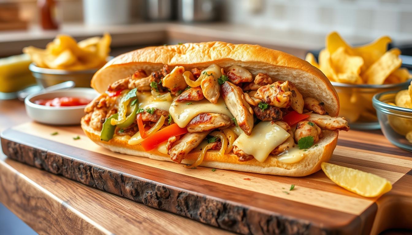 chicken cheesesteak recipe