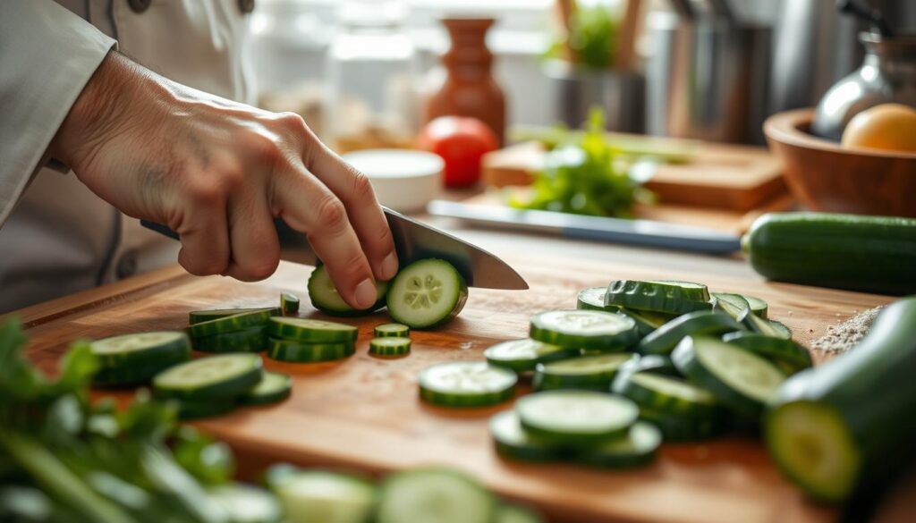 cucumber slicing