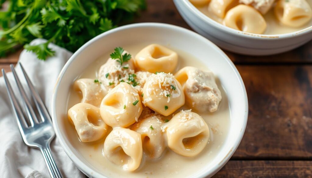 Chicken Tortellini Alfredo