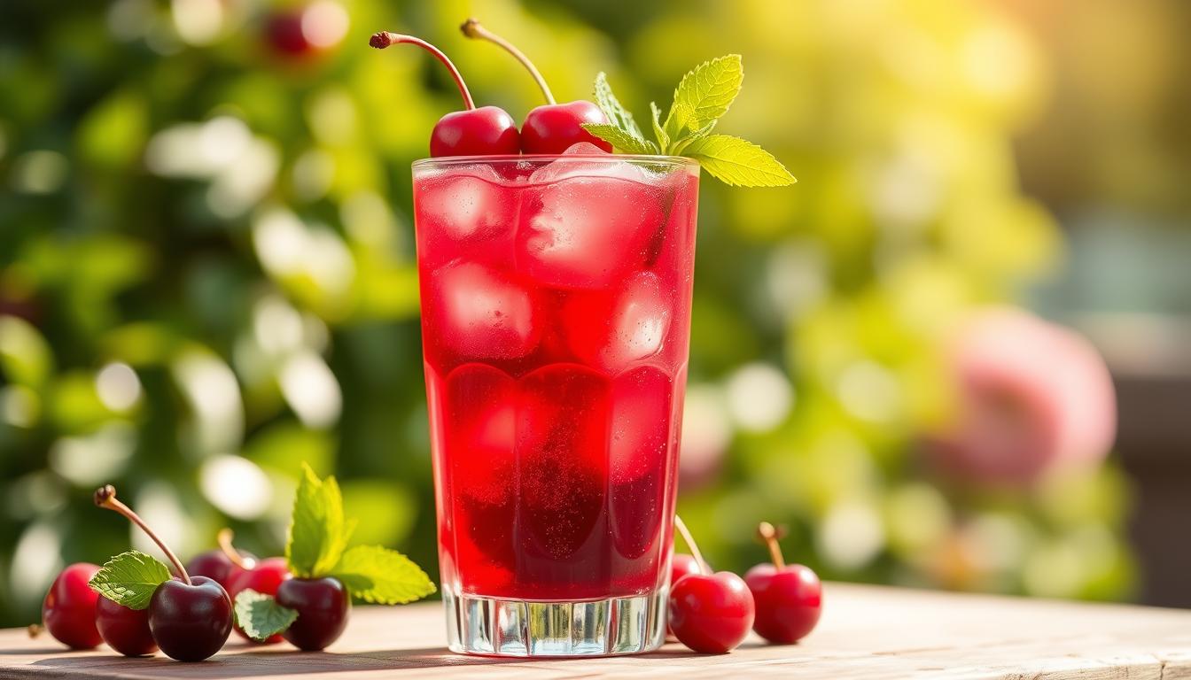 Refreshing Tart Cherry Juice Mocktail Recipe