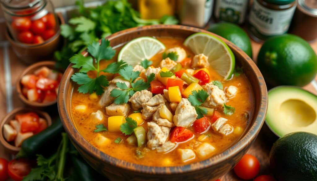 Mexican Chicken Soup Recipe - A Flavorful Mexican Comfort