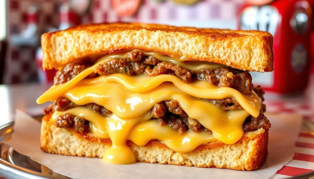 Copycat Steak 'N Shake Frisco Melt Recipe at Home