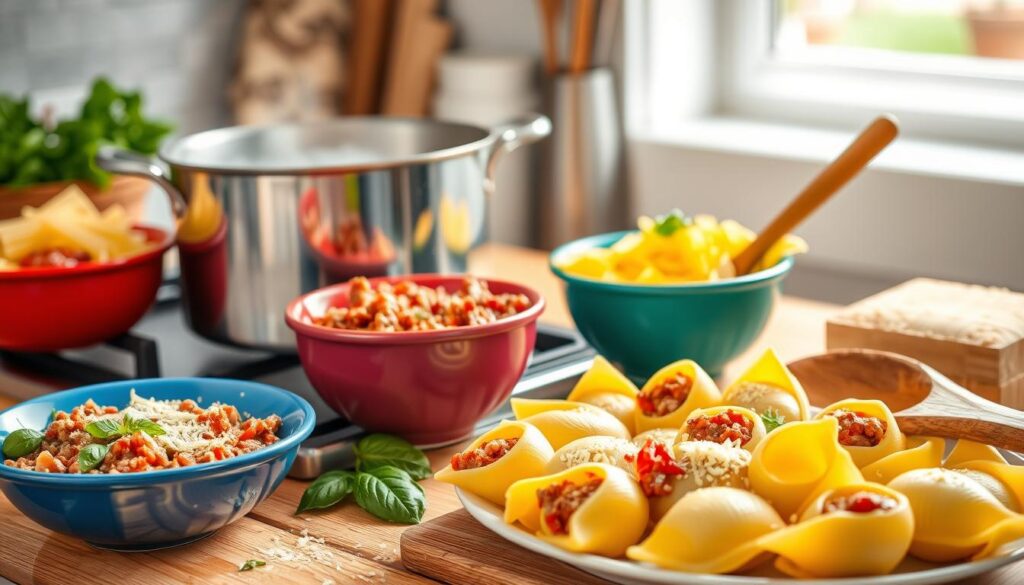 Cheesy Beef-Stuffed Shells Bliss