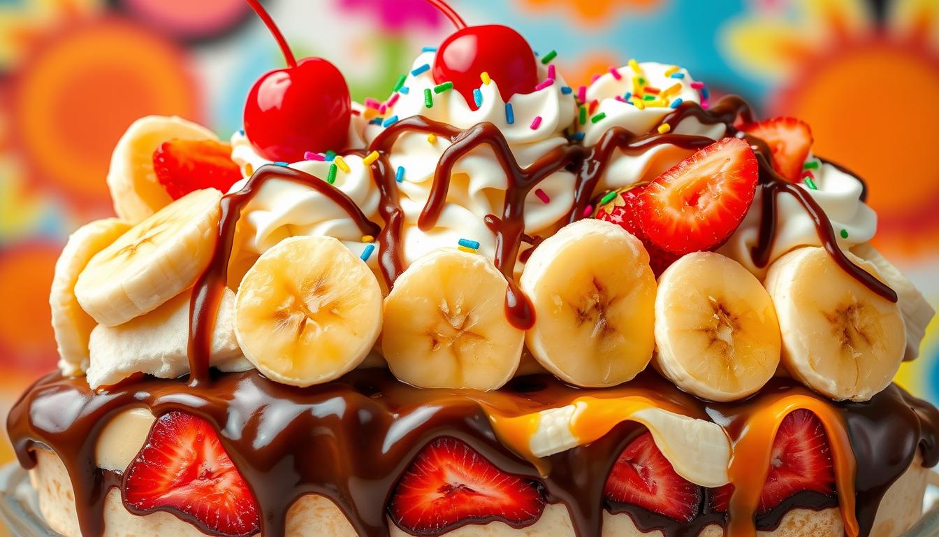 Banana Split Cake Recipe