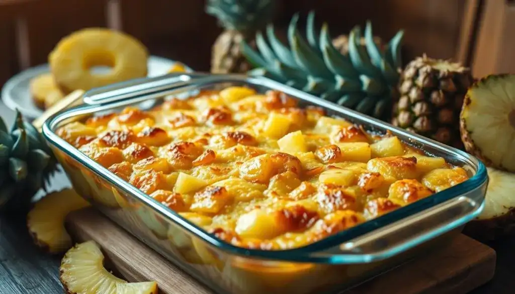 Easy Pineapple Casserole Recipe