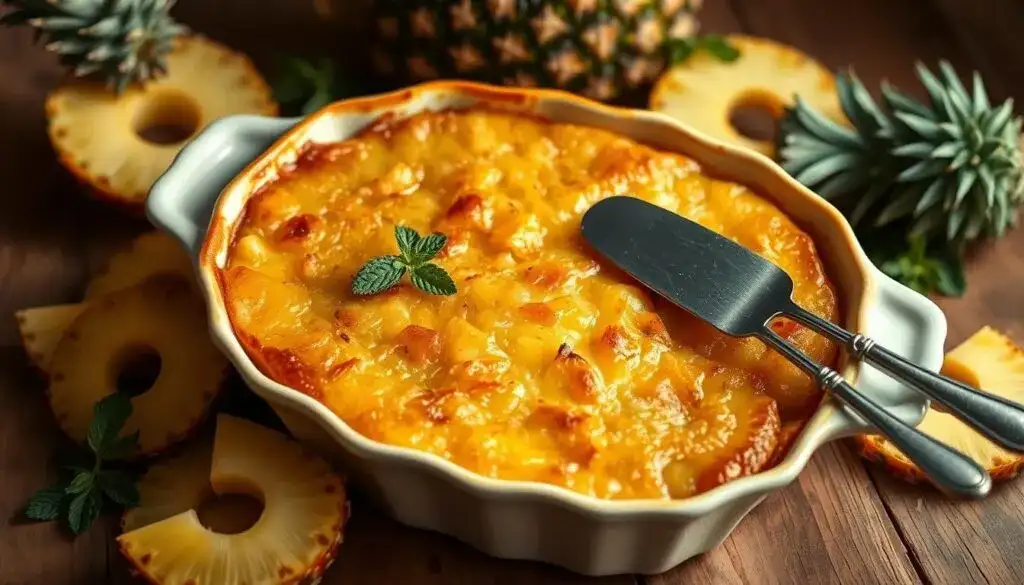 Easy Pineapple Casserole Recipe