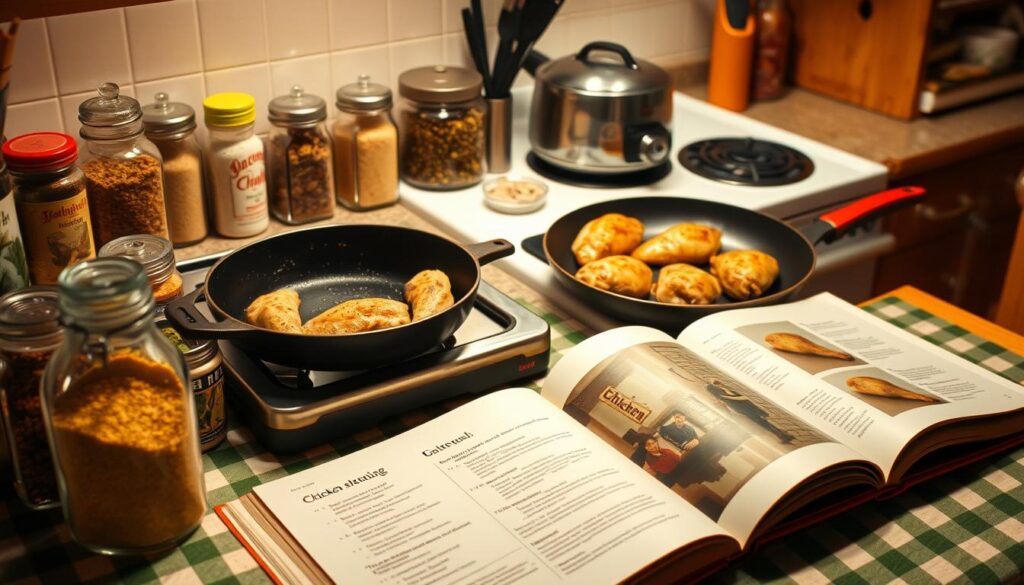 1980's Chicken Cooking Techniques