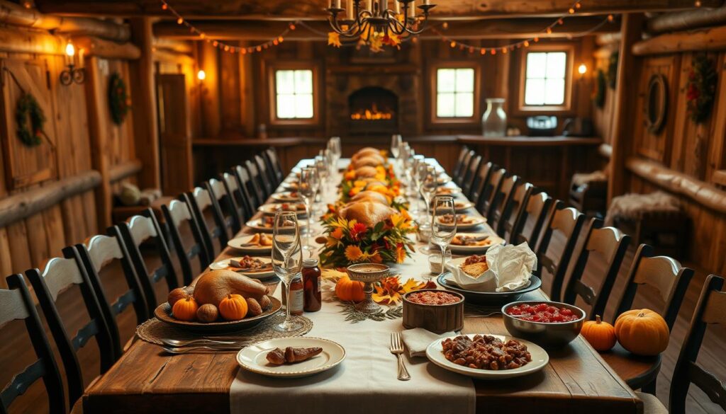 Amish Thanksgiving Wedding Feast Preparation