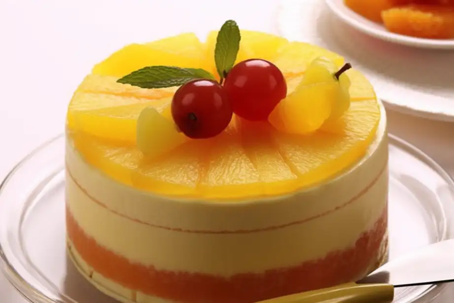 Tropical Fruit Bavarois