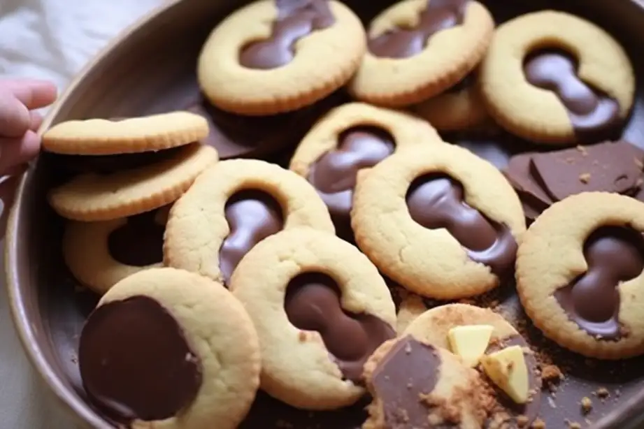 Easter Chocolate-Filled Cookies