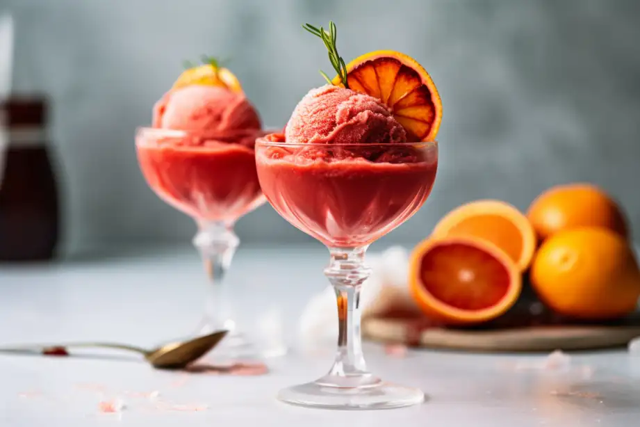 Blood Orange Sorbet