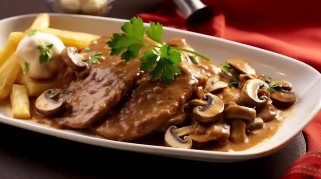 Boeuf Stroganoff.