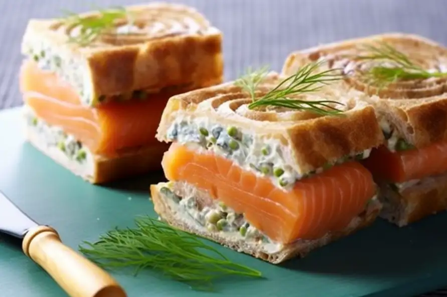 Smoked Trout Bites with Creamy Horseradish