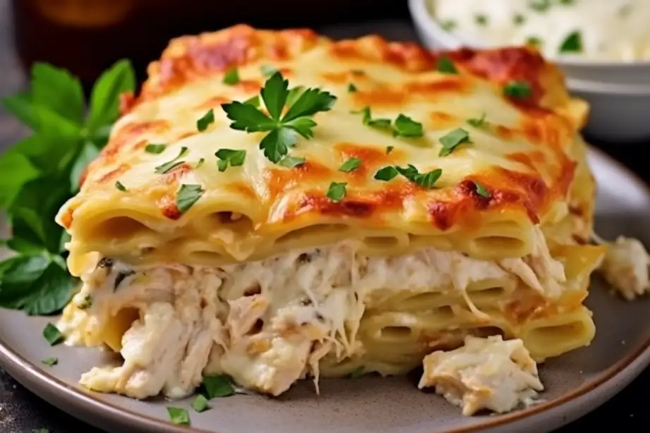 Chicken Alfredo Lasagna