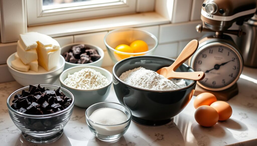 Chocolate Cream Cheese Pound Cake Preparation