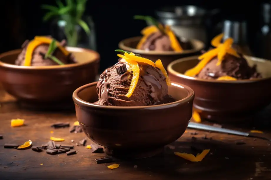 Chocolate Orange Ice Cream