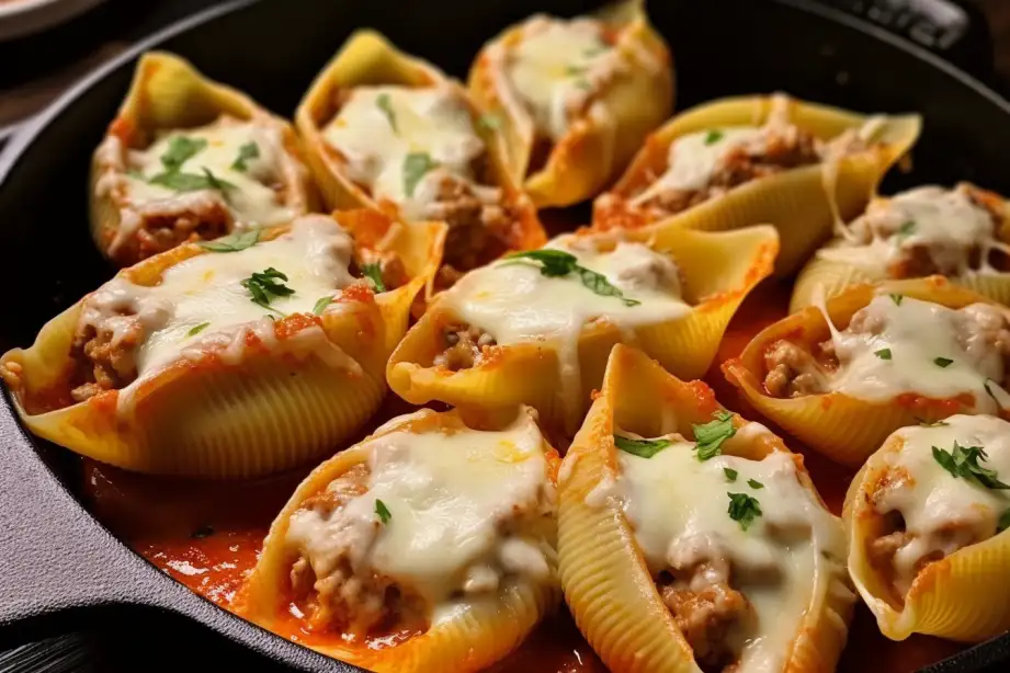 Creamy Ricotta Beef Stuffed Shells Pasta – Cheesy and Comforting