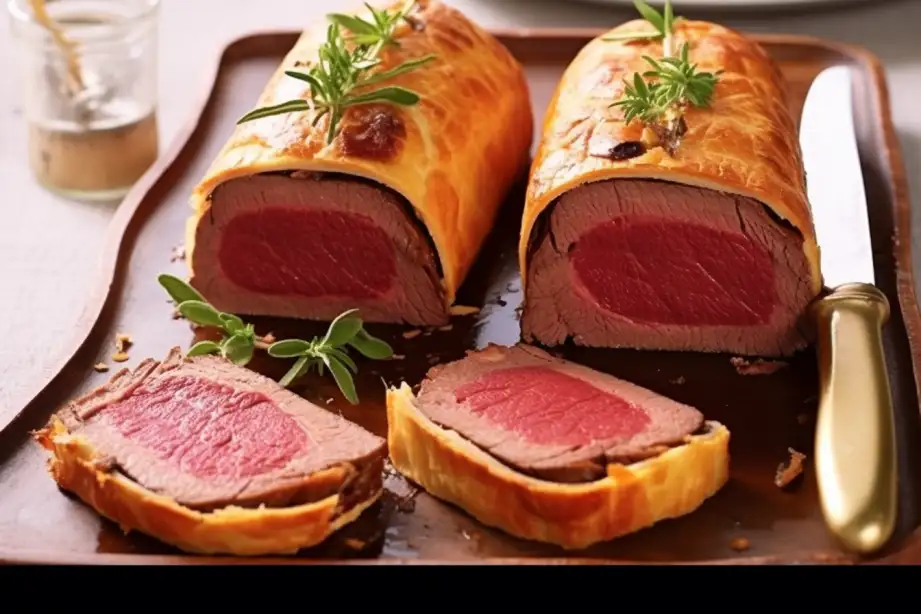 Beef Wellington with Wild Mushrooms