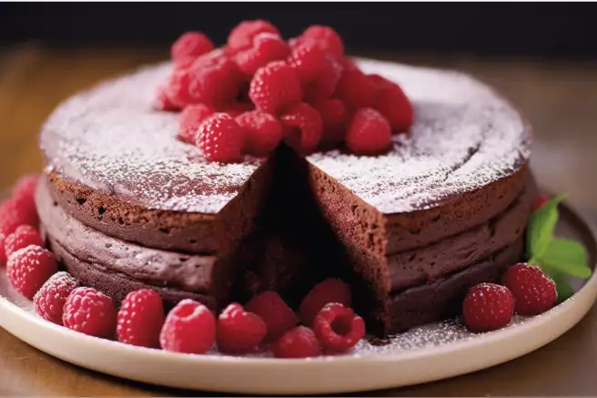 Chocolate Raspberry Cake