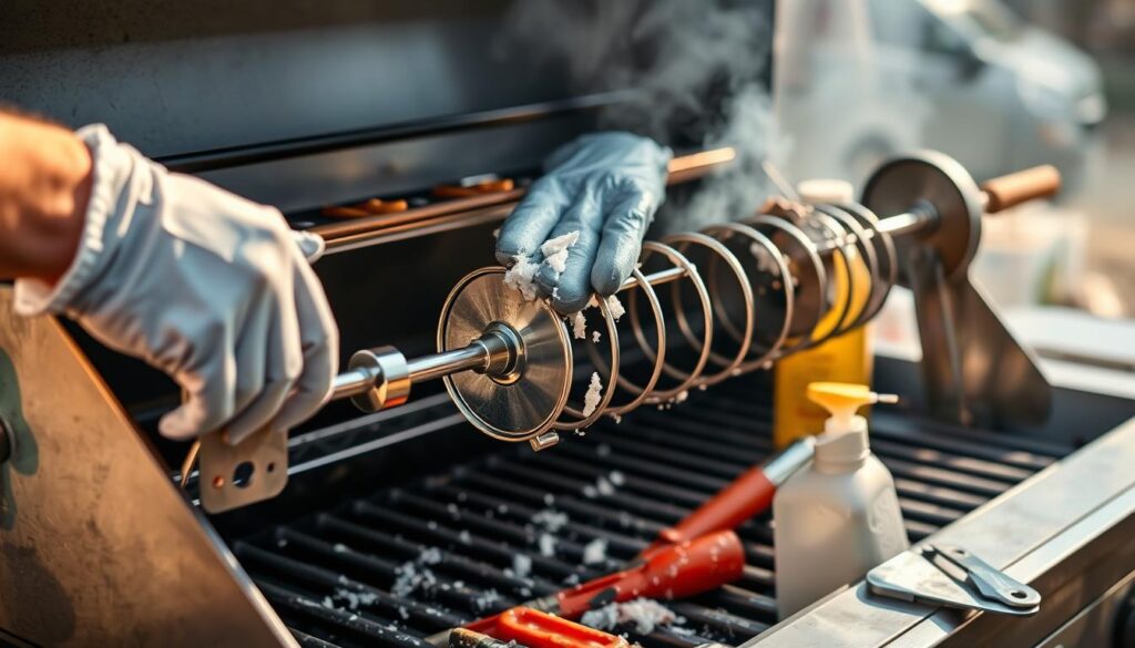 Grill Rotisserie Maintenance