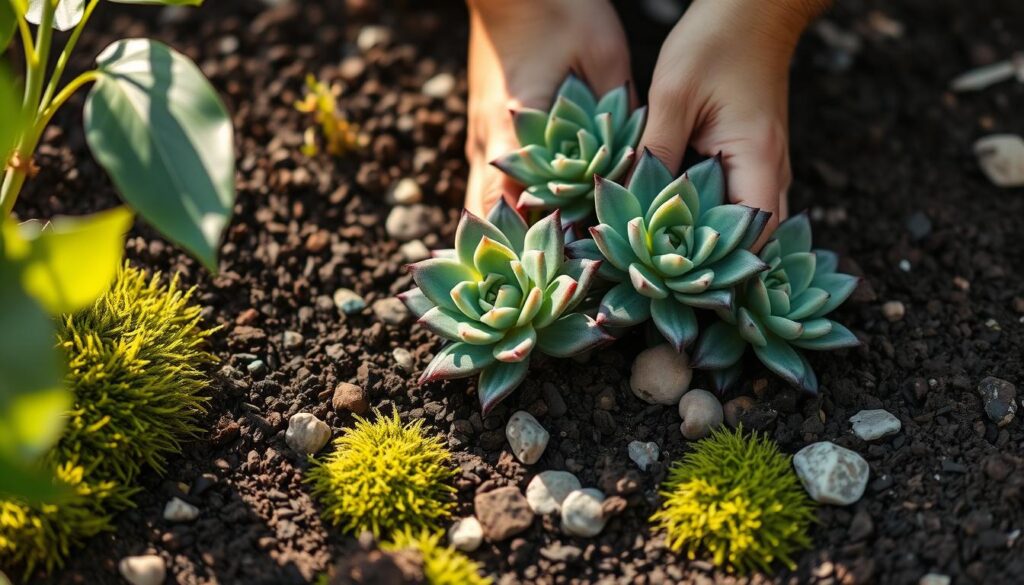 Hens and Chicks Planting Technique