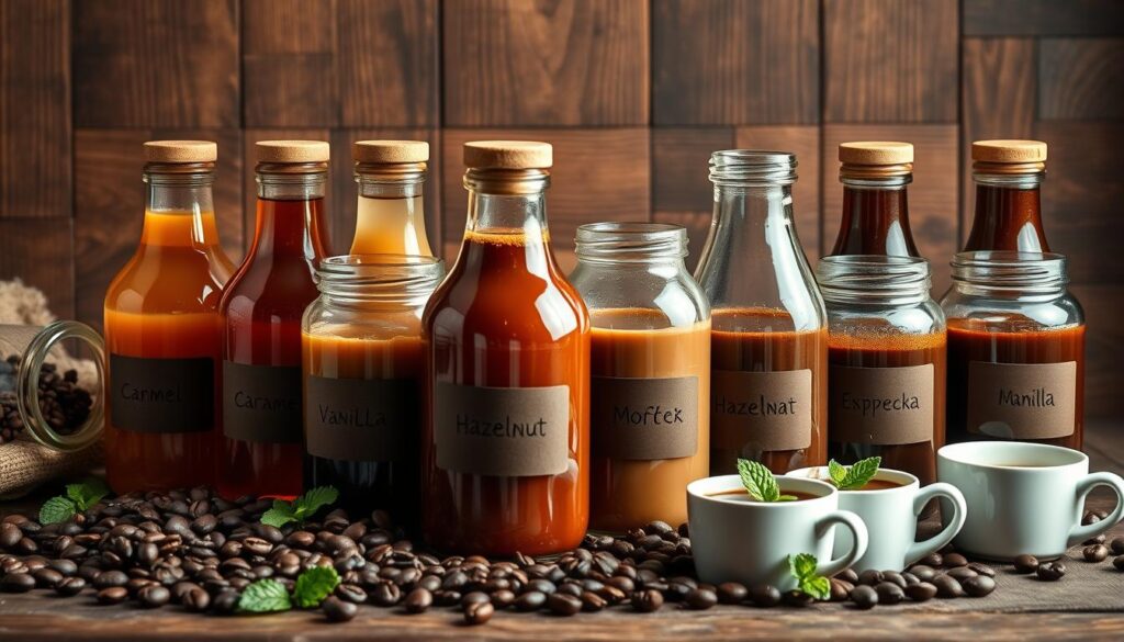 Homemade Coffee Syrups Collection