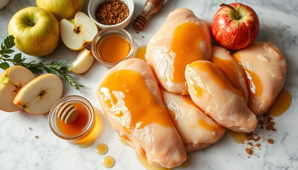 Honey Apple Glazed Chicken Tenders Preparation