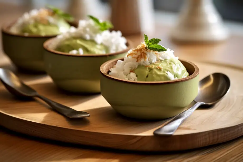 Matcha Coconut Ice Cream