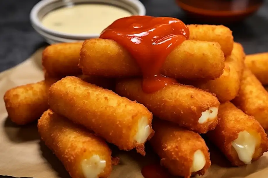 Nashville Hot Mozzarella Sticks – Spicy, Crispy, and Irresistible