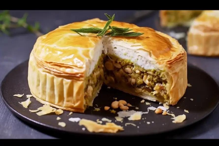 Pastilla de poulet aux saveurs orientales