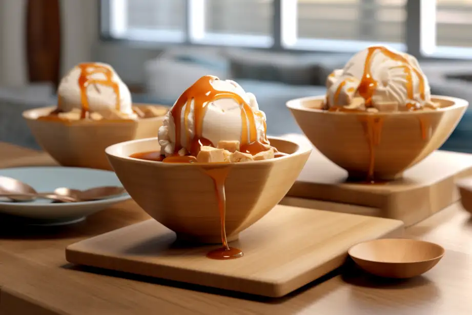 Salted Caramel Swirl Ice Cream