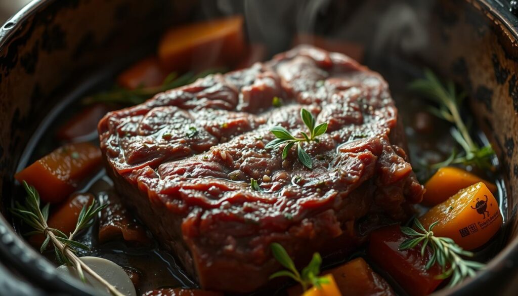 Slow Cooking Beef Cheek Meat