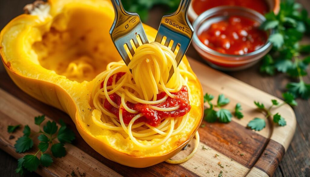 Spaghetti Squash Doneness Test