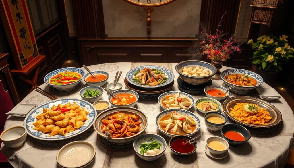 Traditional Chinese Banquet Menu Components