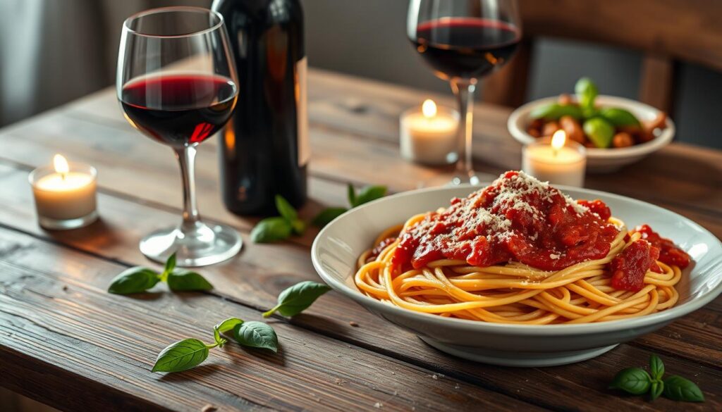 Wine and Spaghetti Sauce Pairing