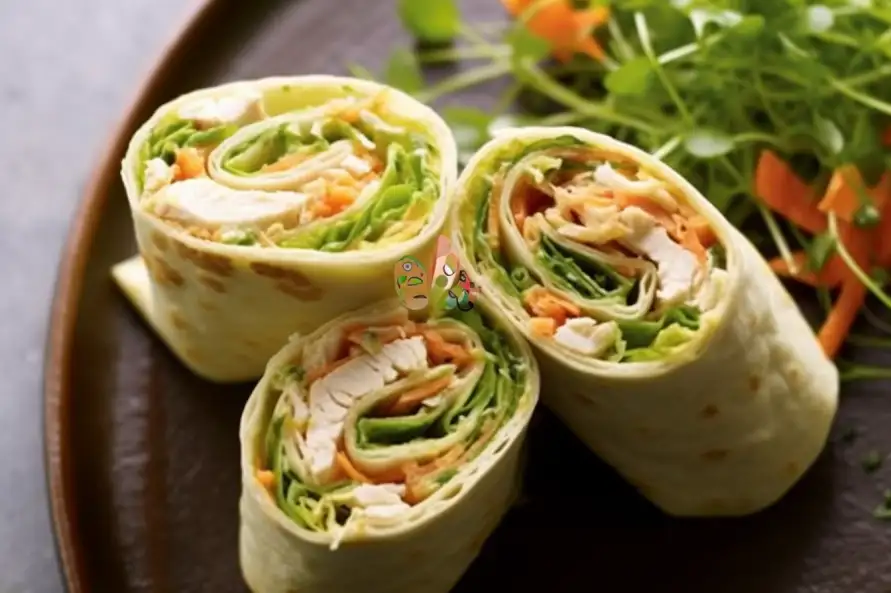 Wrap de poulet gourmand