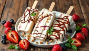 Keto ice cream bars – Delicious low-carb frozen treat