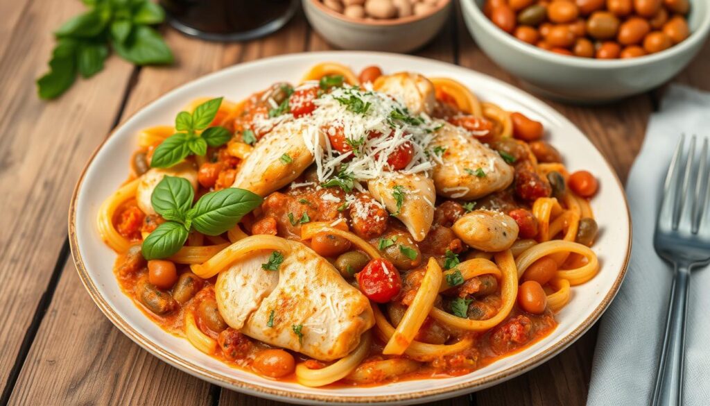 recipe for pasta fazool made with chicken