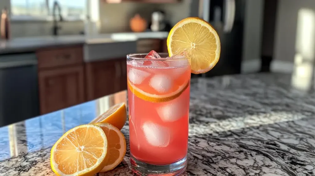 Refreshing adrenal cocktail recipe drink