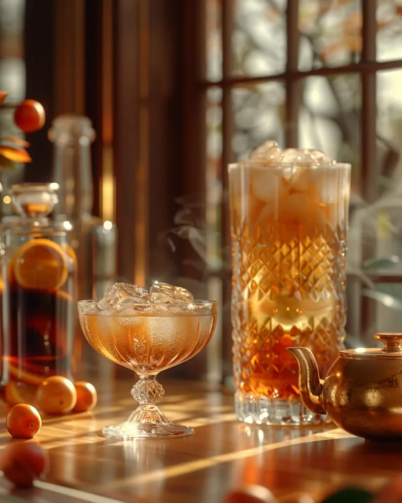 Drinks & Treats drinks & treats Drinks & Treats categories image with milkshakes, smoothies, coffees, cocktails, teas, and sodas in a luxury magazine style