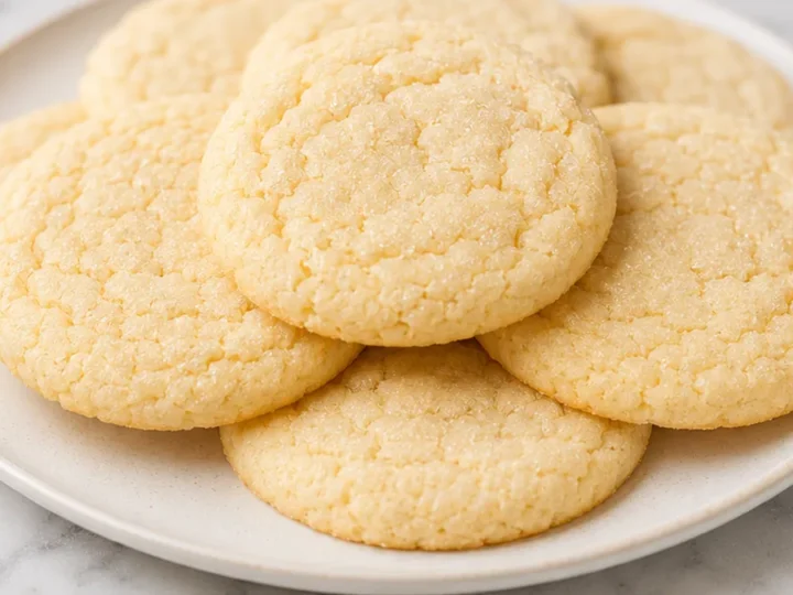 Soft & Chewy Almond Flour Sugar Cookies
